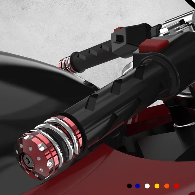 Accessories Motorcycle Cnc Handlebar Grips Handle Bar Ends plug Anti Vibration Universal Motorcycle Handle Bar End