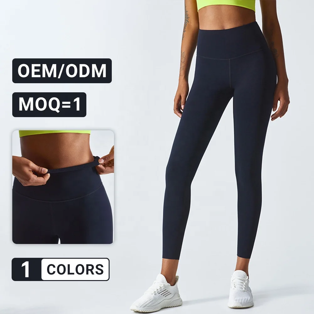 Women Gym Yoga Tights Black Compression Leggings