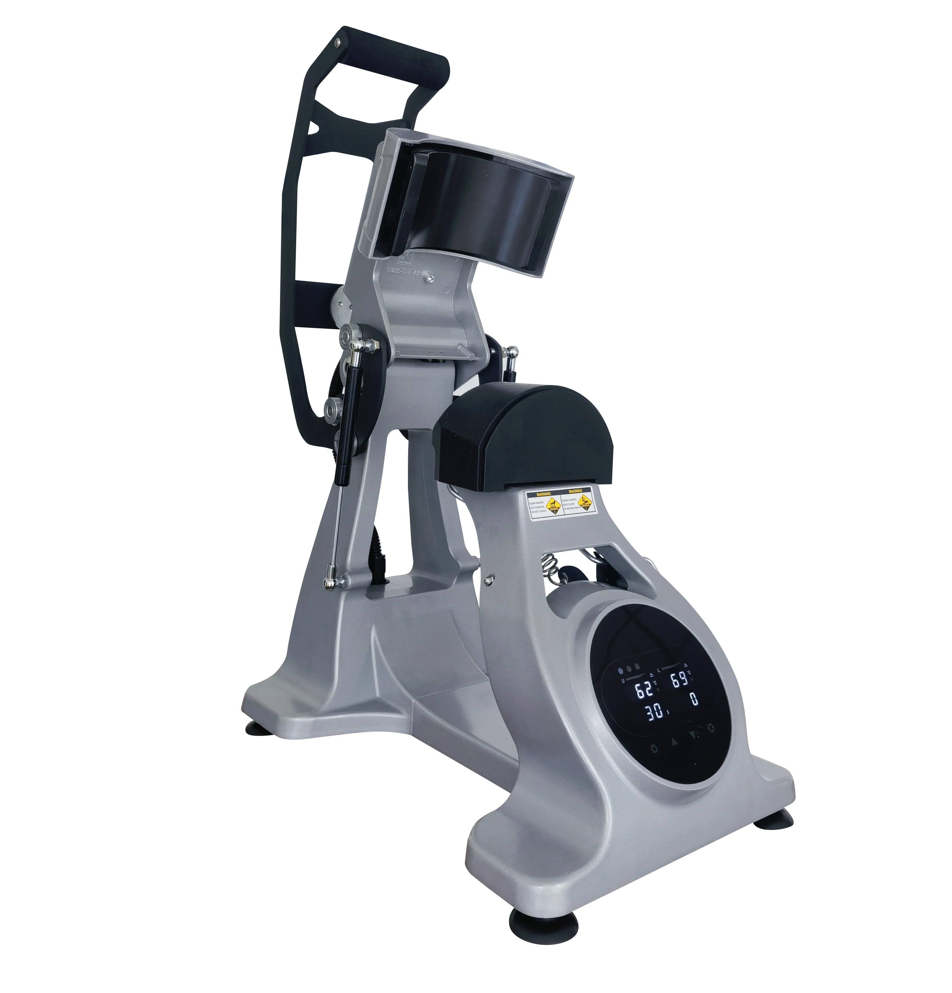 Wholesale Semi-auto Cap Press Machine Double Heated Hat Press With Laser & Dual Heating Platen