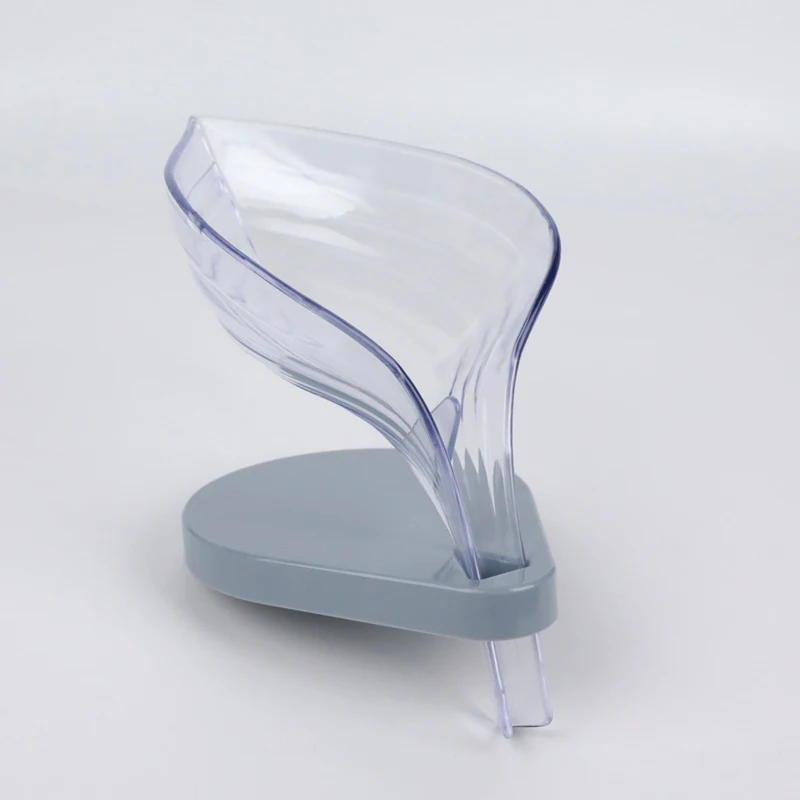 Bathroom Soap Holder Leaf Shape Soap Box Storage Rack Creative Dish Storage Plate Tray Soap Case Bathroom Gadgets