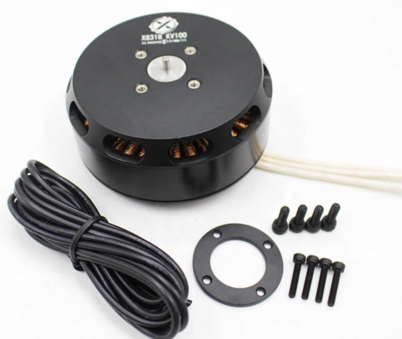 X8318S 100KV 120KV 3 фазовый бесщеточный мотор многомоторный двигатель постоянного тока для защиты растений машина дрона с дистанционным управлением