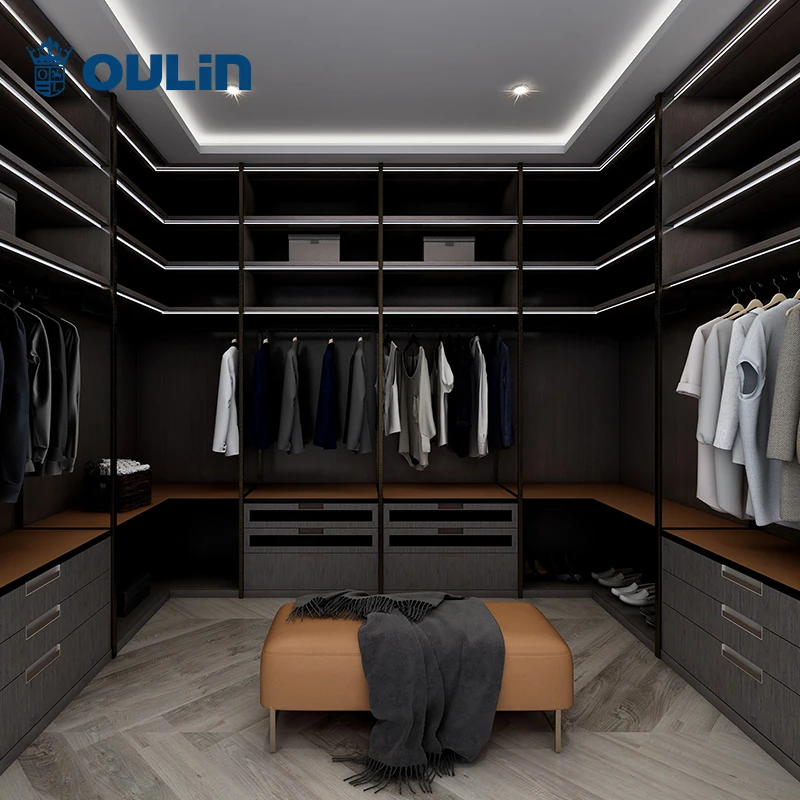 Hot selling customzied modern wood bedroom wardrobes for