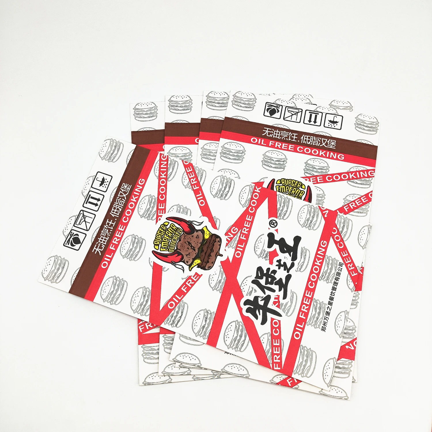 Wholesale customize paper popcorn bags resistant food paper Snacks Sweet bags