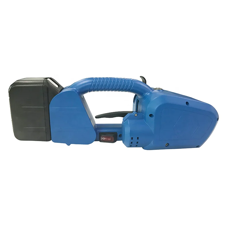 Handheld Electric Strapping Machine PP/PET Battery Power Strapping Tool Belt Banding Packing Machine with two batteries