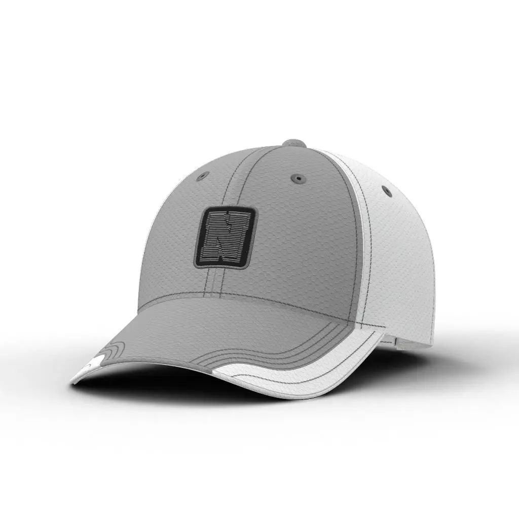 ODM Unisex White Golf Sports Baseball Cap High Quality Custom Fabric American Style with Letter Patch Logo Embroidery Hole OEM