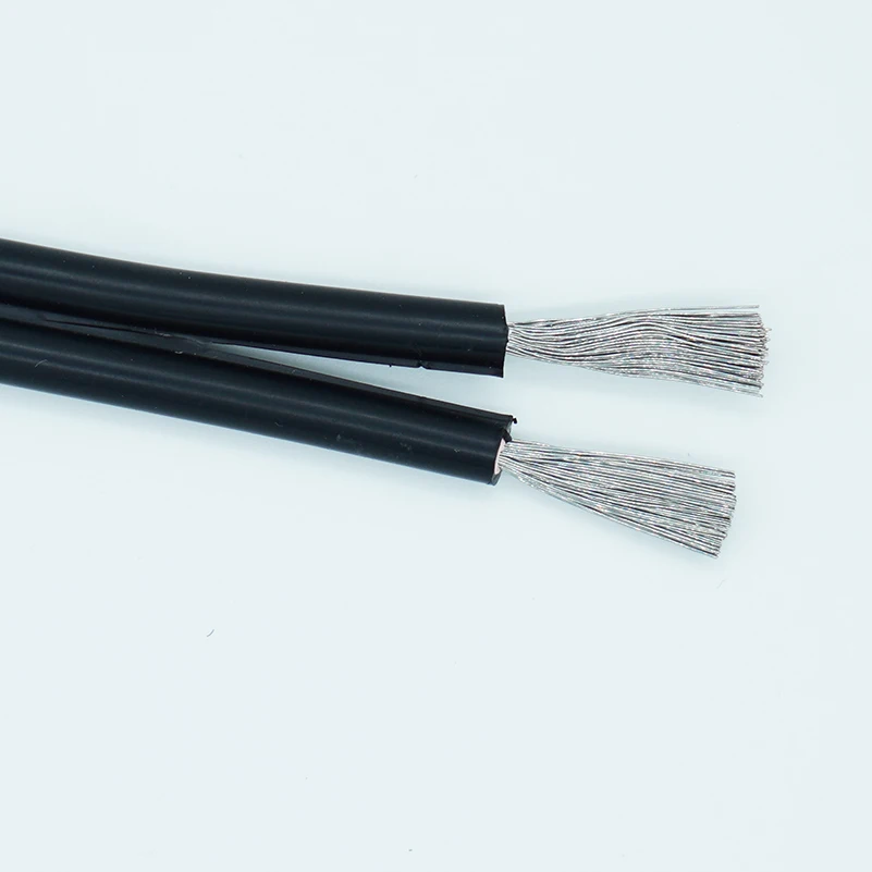 PV1-F Solar Cable 4mm2 6mm2 Solar Panel Cable Photovoltaic Wire Red & Black Tinned Copper