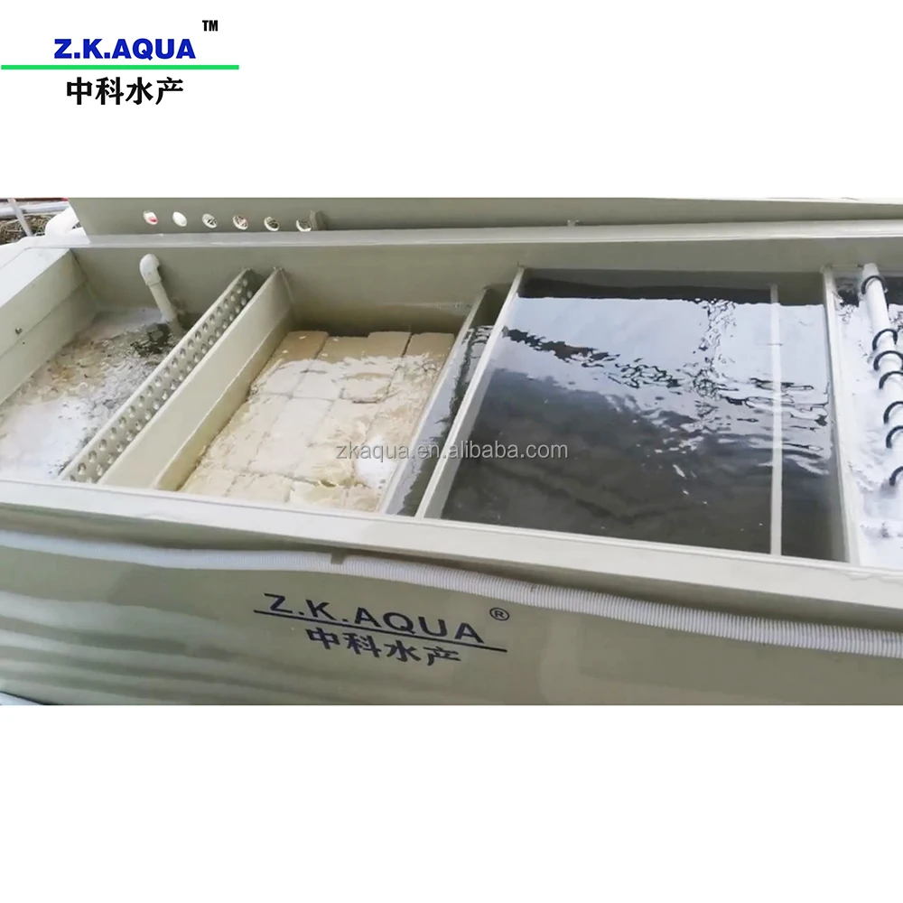 High quality box biological filter for aquaculture fish farm media bio filter