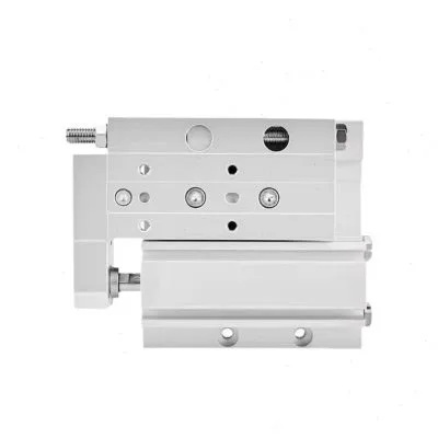 MXF Precision Piston Rod Thin Pneumatic Cylinder With Guide Rail High Quality Sealing Ring
