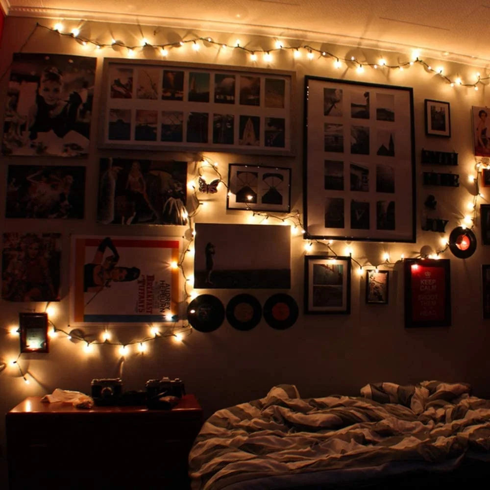 Christmas Fairy lights string 10M 100 leds Festive decorations Mini LED Fairy lights low voltage power supply