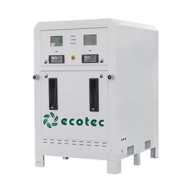 2000 Liter Two Nozzle Container Station Mini Fuel Station work with Fuelplus Station Management System