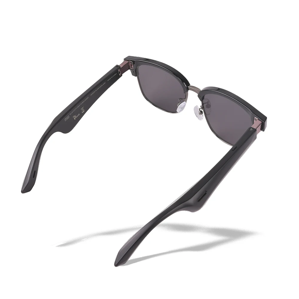 2022 Newest wireless open ear anti blue light Bone Conduction Headset Touch Smart Glasses Sport sunglasses