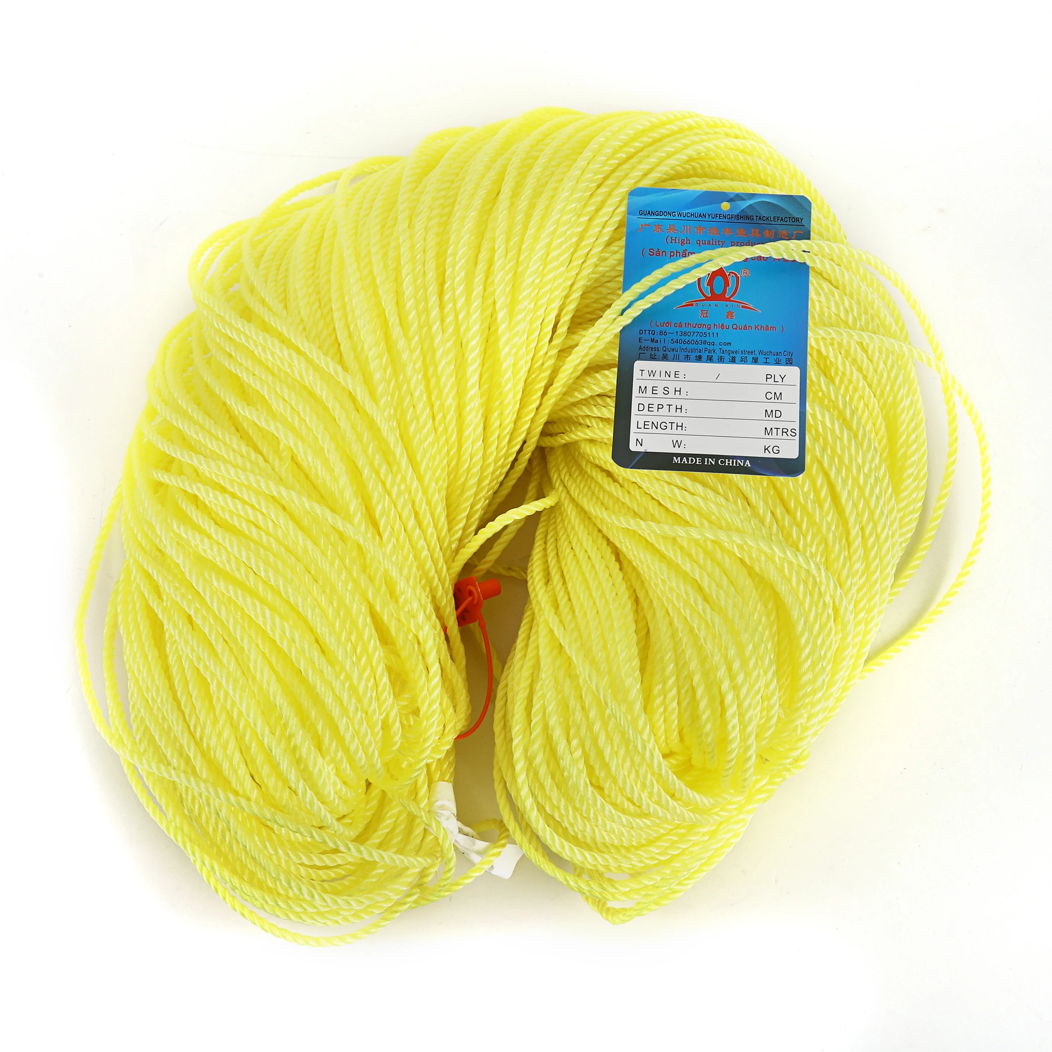 Wholesale 3-4mm Twist Rope PE Polypropylene Rope for Fishing and Marine Use