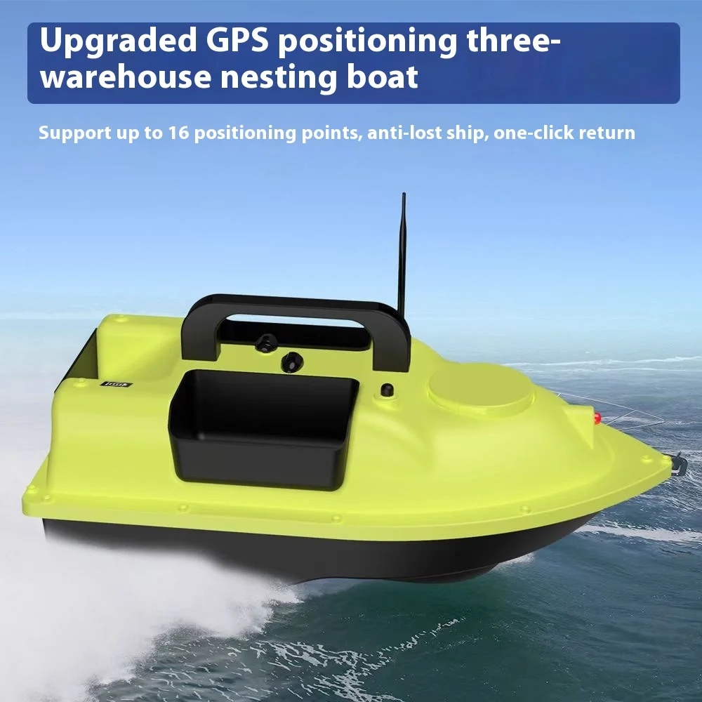Интеллектуальная GPS лодка-гнездо с автоматическим слотом в один клик возврат без крюка фиксированной скоростью круиз дистанционное управление 500 м рыболовные приманки лодки
