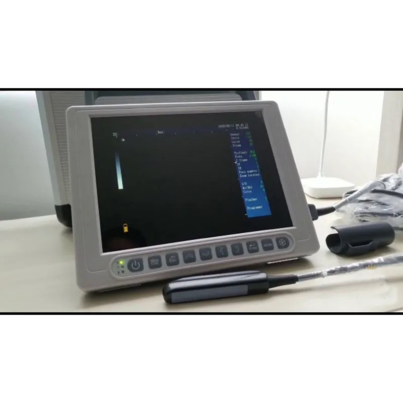 Комплект для тестирования на беременность свиной коровы Ветеринарный ультразвуковой сканер оборудование