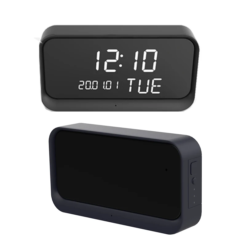 Amazon Best-Selling Smart Desk Clock Spy Camera 1080P HD Home Security With Night Vision Mini Hidden IP Camera