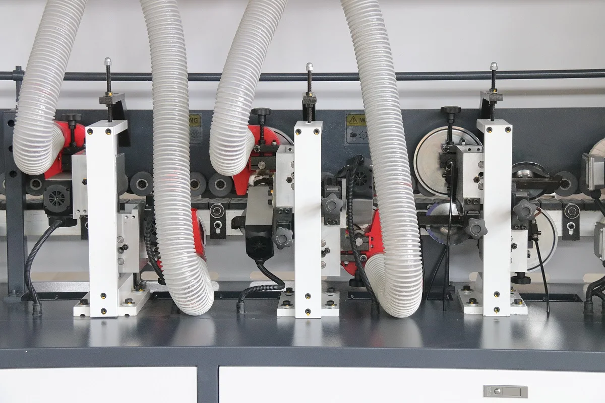 QDLW-368 Six Function Automatic Edge Banding Machine Factory wholesale automatic pvc MDF edge banding machine wood cabinet door