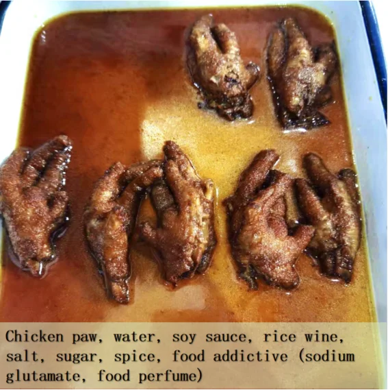 Halal delicious canned poultry chicken claws high quality wholesale sample acceptable custom order
