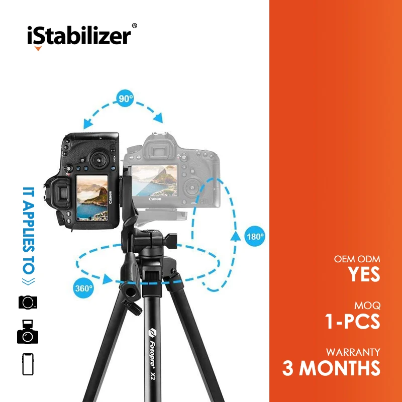 iStabilizer Light Best Buy Flexible Cell Phone Smartphone Tripod for Camera
