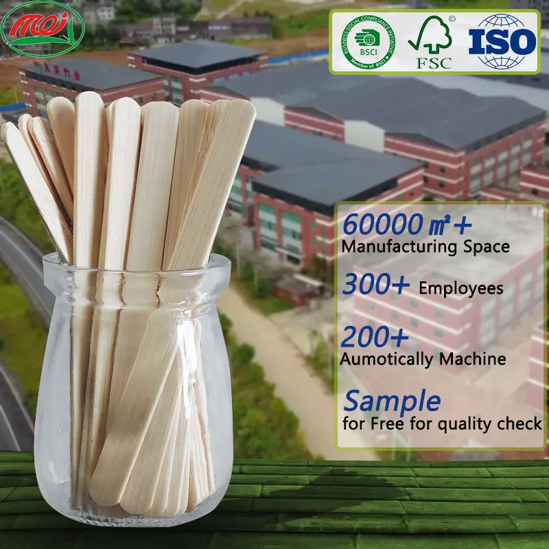 Ice Cream Sticks Natural Wood Popsicle Craft Sticks 4.5 inch Length