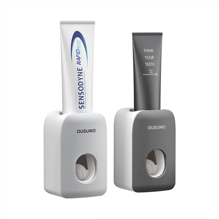 Оптовая продажа, настенный изысканный домашний декор, Автоматический Диспенсер зубной пасты, Пластиковый Диспенсер зубной пасты для ванной комнаты