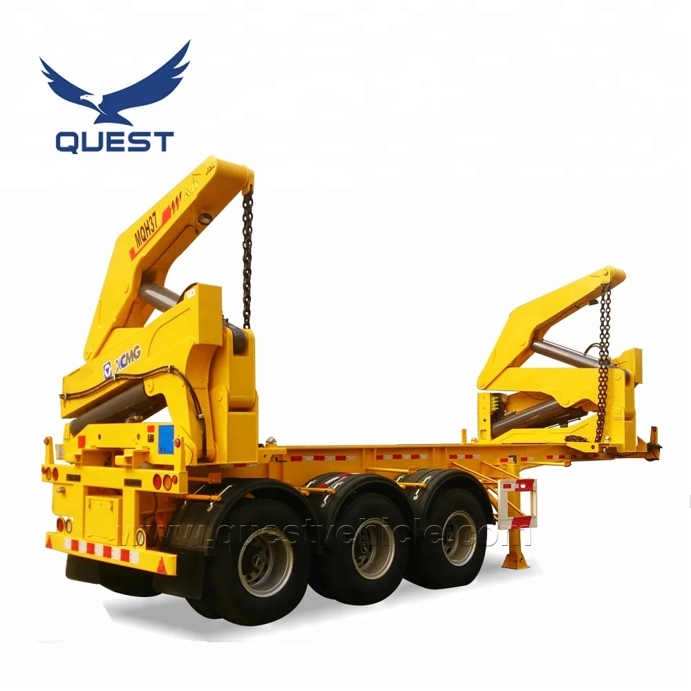 Hot Sale Self-Loading Semi Truck Trailer 40ft Steel Container Side Lifter Loader Made of Carbon Steel