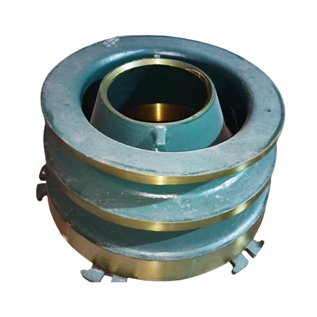 ZhiXin High Manganese Steel Concave Mantle Ore Mining Cone Crusher Spare Parts Symons Cone Crusher Socket Liner Concave Mantle