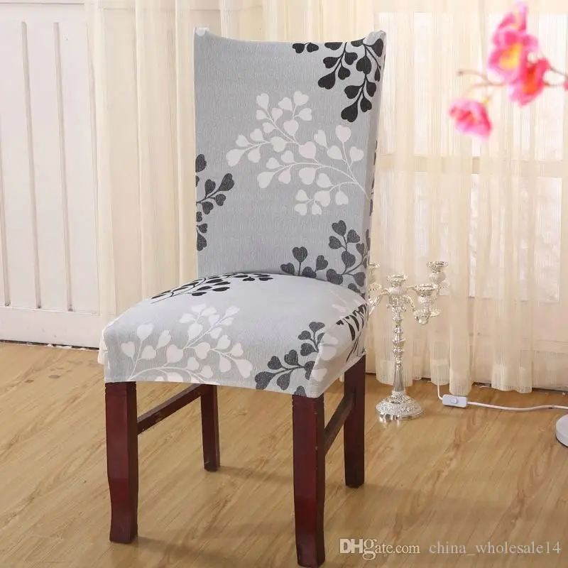 Chair Cover Floral Print Sunshine Pattern Chair Cover Home Dining Elastic Chair Covers Multifunctional Spandex Universal