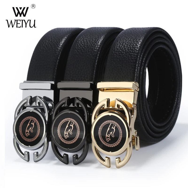 wholesale luxury brand men belt leather genuine belt with buckle