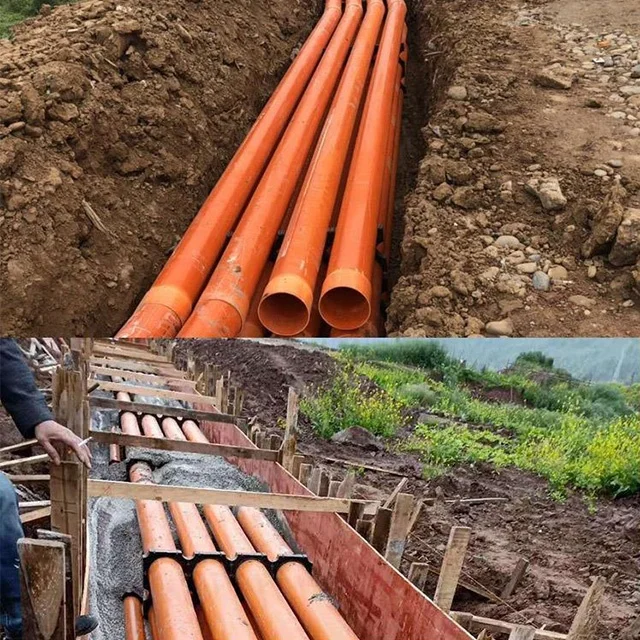 Силовой кабель защиты CPVC трубы и PVC розетки для различных водопроводных электрических установок