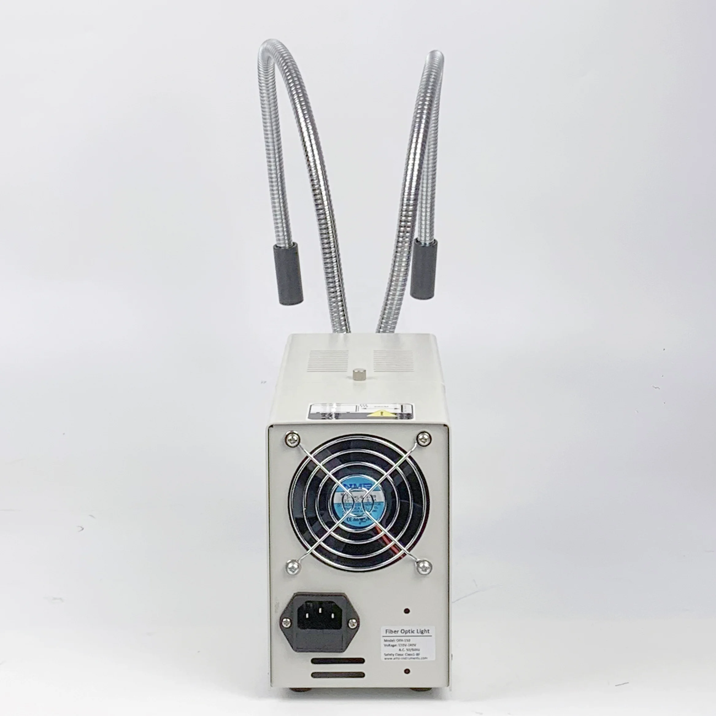 Hot Sale High Quality OFH-150 150W Halogen Cold Fiber Dual Gooseneck Microscope Illuminator