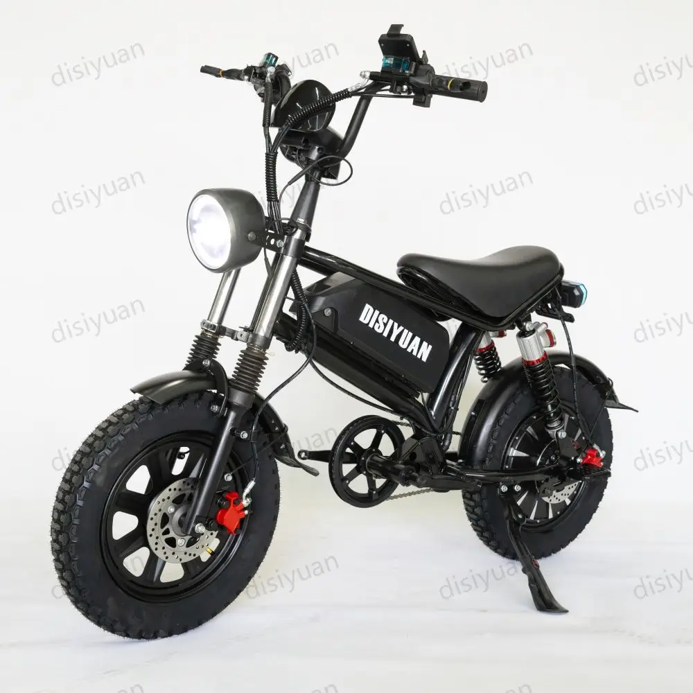 DISIYUAN Brand New Monkey King disiyuan ebike electric mountain bike 60v 30ah 1000w Ebike 20 Inch Ultimate7 Speed 1000W Motor