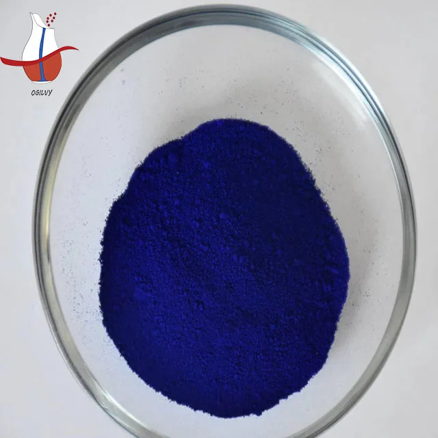 Plastic Fluorescent Pigment Dye Copper Phthalocyanine Blue For Plastic Resin Ink Paint Coloring PVC