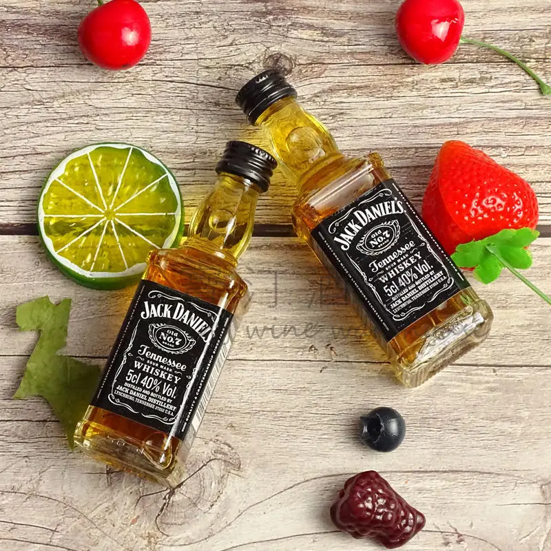 Manufacturers Empty Wine Bottle Glass  50ml  700ml Jack Daniels Whiskey Bottle