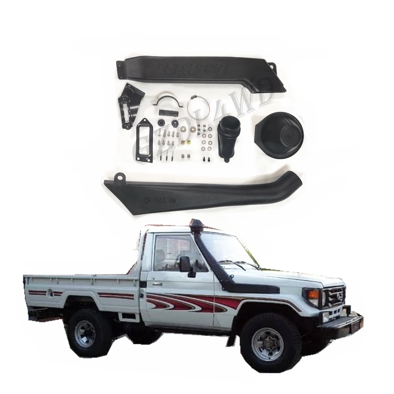 Автомобильный воздухозаборник комплекты для подводного плавания Land Cruiser 70 Series 2007 + HZJ HJ FJ 71 73 75 78 79 4x4