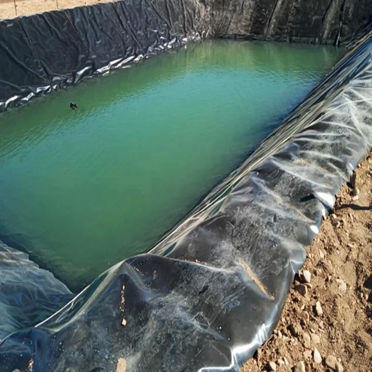 2mm fish farm pond liner hdpe geomembrane used pond liners