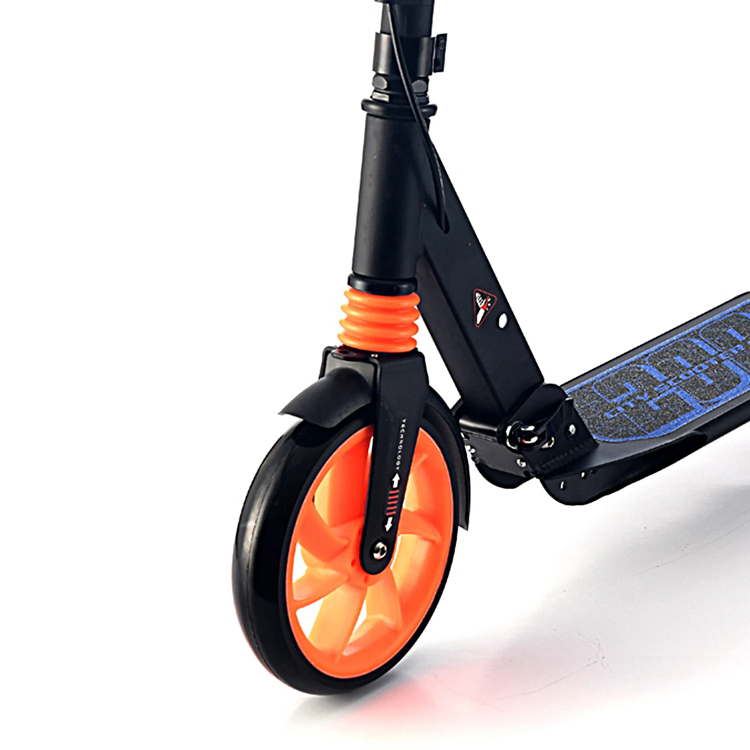 Профессиональный Металлический сердечник Pu Wheel Fashion 180 мм Kick Scooter
