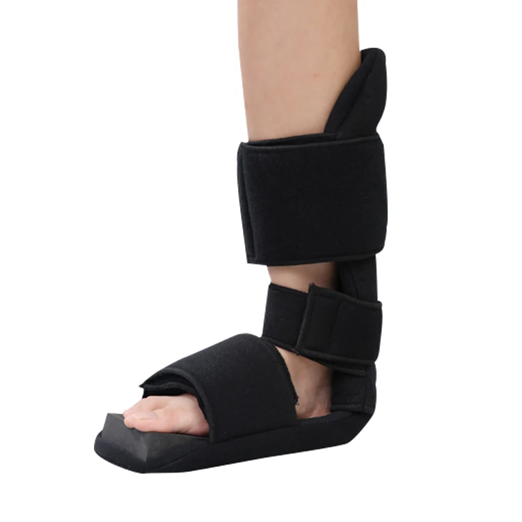 Postoperative rehabilitation fixed support for ankle and foot fractures sports sprain  protective equipment