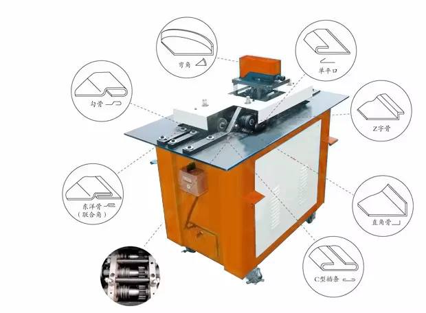 DDM duct lock forming machine 12/15DR C drive lockformer