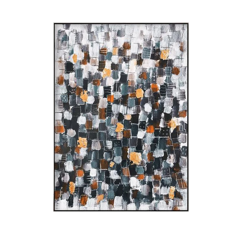 Modern Other Paintings for Wall Canvas Hand Painted Picture Handmade Abstract Wall Art Nordic with Frame Oil Painting