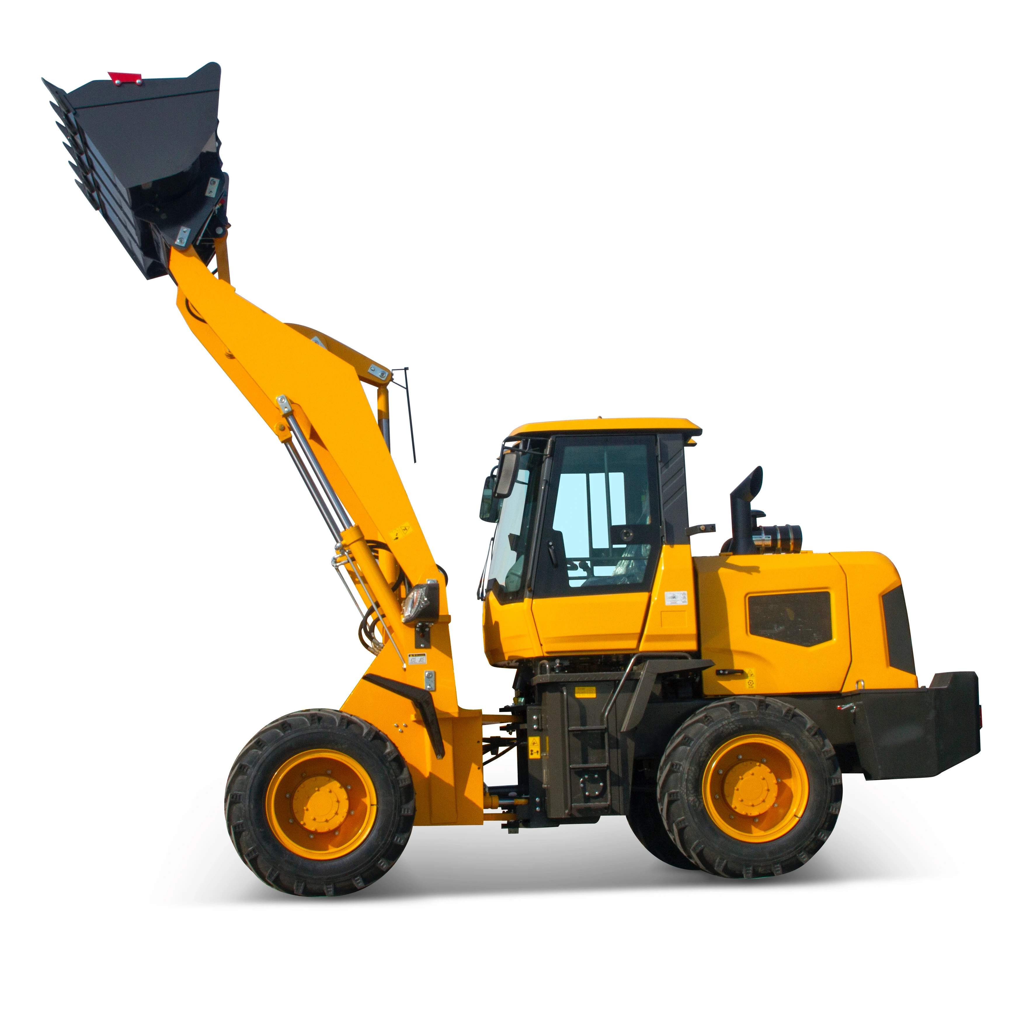 Колесный погрузчик 1 тонный мини-погрузчик bobcat с высотой сброса 3800 мм lader для продажи