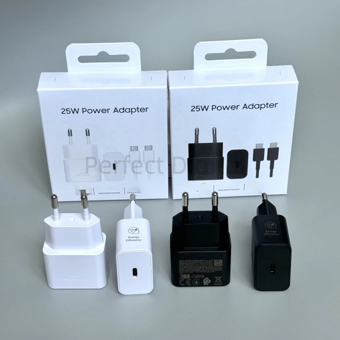 EP-T2510X USB Type-C 25 Watt Fast Charging Adapter with Data Cable for Samsung S24 Ultra S23 S22