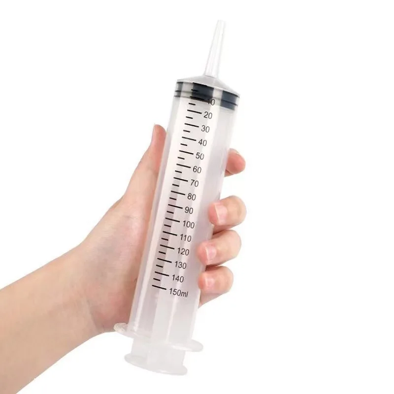 Large glue syringe ready to ship  manufacturer 60ml 100ml 150ml 200ml 500ml  luer lock and slip syringe without needle