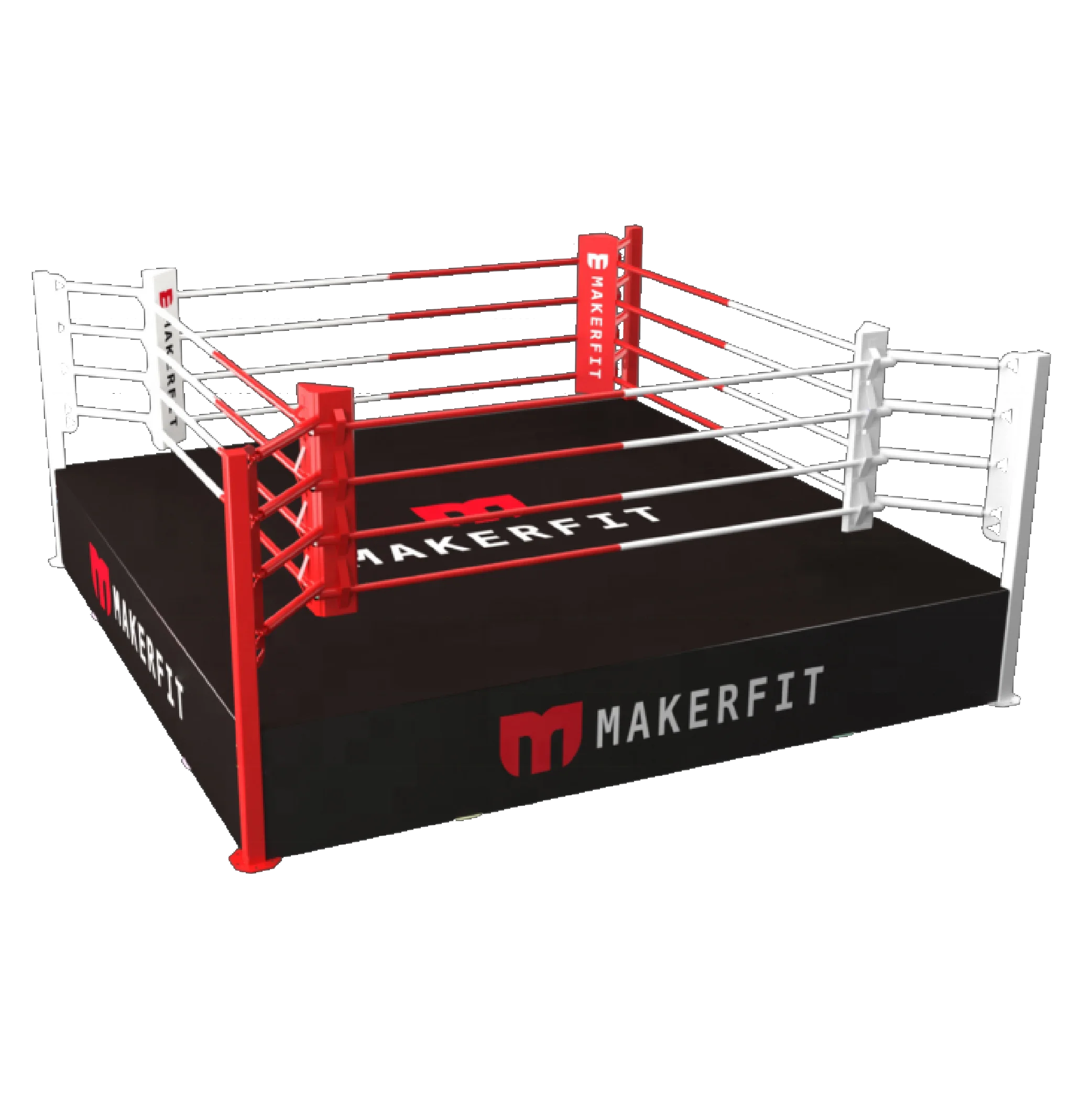 Boxing Championship Ring Boxing Ring Foldable With Bjj Mats