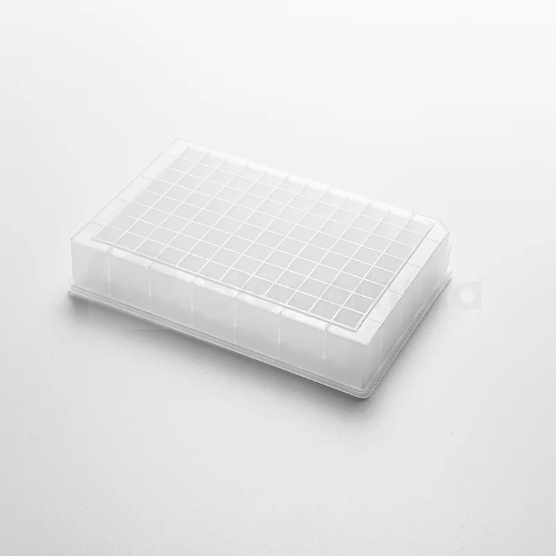 Biocomma 96-well square hole 1.6 ml  U bottom PP  collection for Nucleic acid extraction plate, filter plate