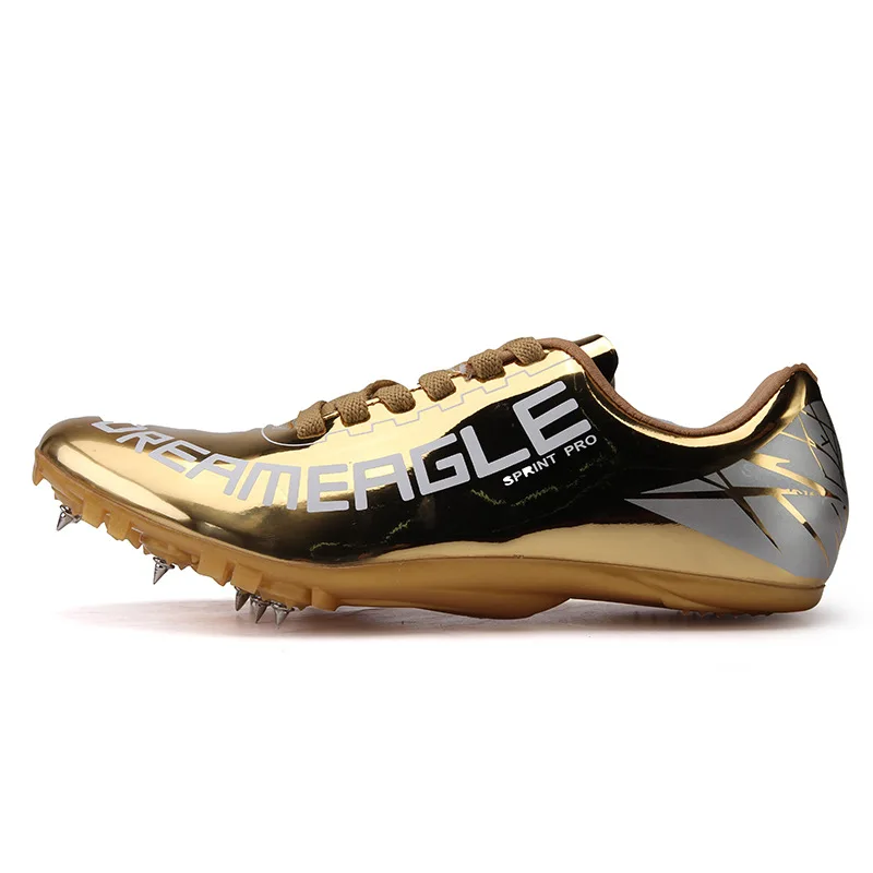 Wholesale lace up training Running Race spike cricket track field shoes