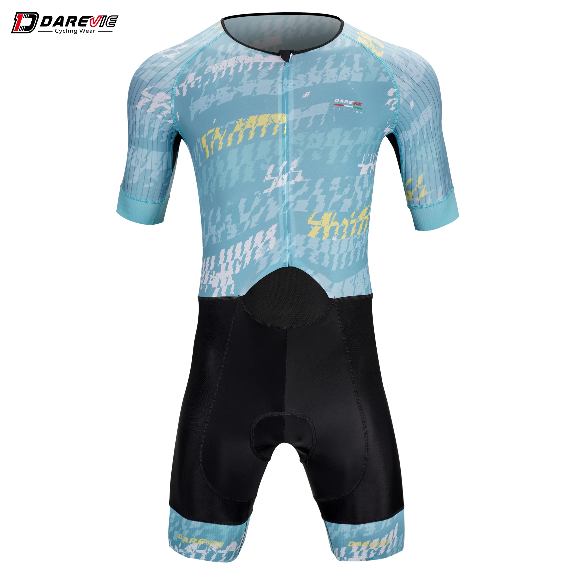 Sublimation cycling triathlon tri suit triathlon cycling wear for men