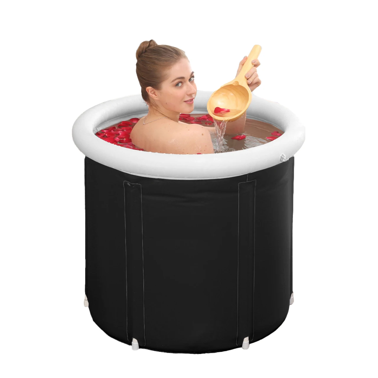 customizable sports inflatable cold recovery bath tub for athlete recovery