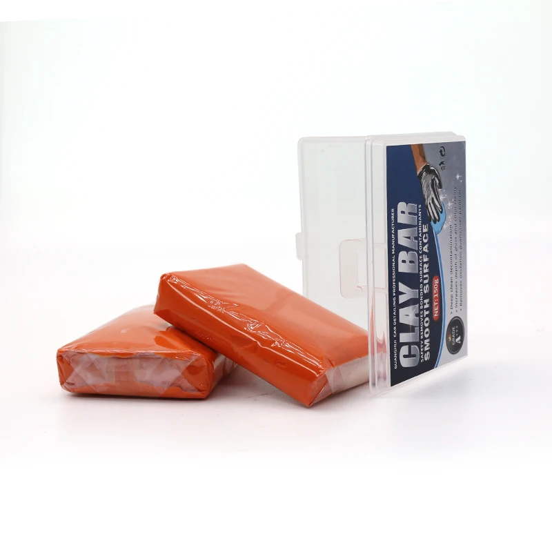 Car detail supplier washing equipment Detailing car products car color remover 150g orange auto detail clay bar