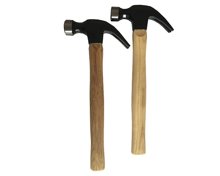 China Latest Technology Vintage Tubular Claw Hammer With Wooden Handle
