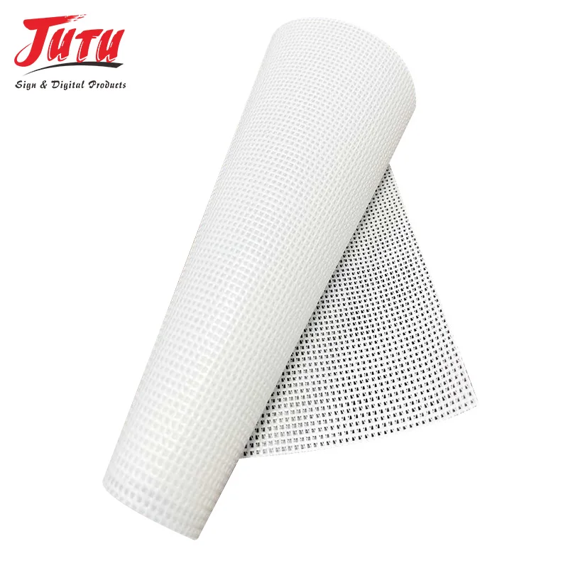 Polyester PVC Vinyl Mesh Banner Material Outdoor Waterproof Mesh Banner Fabric